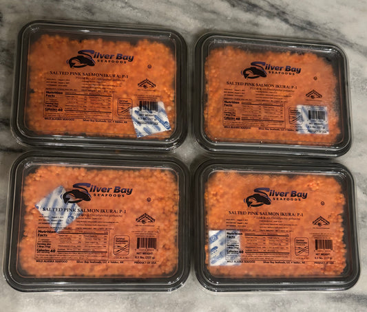 4-PACK 0.5LB Pink Salmon Roe
