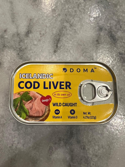 2-PACK Wild-Caught Icelandic Cod Liver