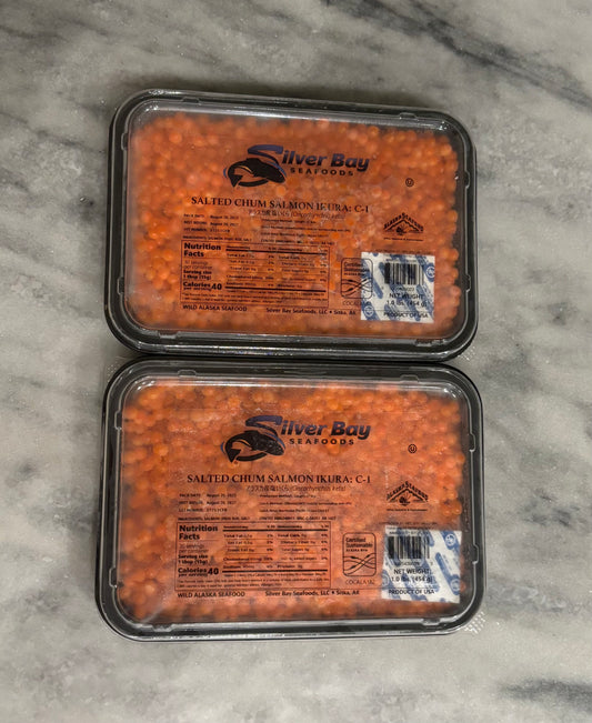 2-PACK 1.0LB CHUM SALMON ROE