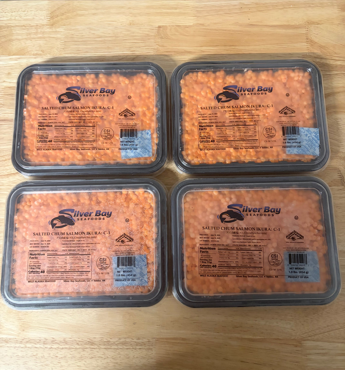 SAVE 15% — 2026 Ikura Bundle: 4 Silver Bay (4 lbs)